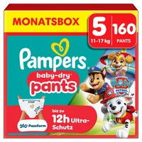Pampers Baby-Dry Pants Gr. 5 (11-17 kg) 160 St. Paw Patrol Edition