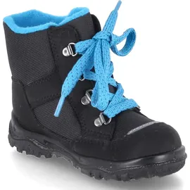 superfit HUSKY1 Schnürung schwarz/hellblau 28