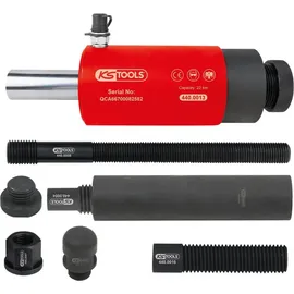 KS Tools Druck- und Zug-Hydraulikzylinder-Satz 22t 10-tlg