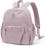 10L Mini Rucksack Damen Klein Leichtgewicht Reiserucksack Wasserdicht Rucksäcke Casual Daypack für Lässig Schule Reise Wandern Arbeit (Rosafarben)