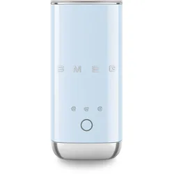 MFF02PBEU Milchaufschäumer im 50er Jahre Design mit 3 Funktionen - pastellblau