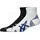 Asics Cushioned Run Quarter Socken 2er Pack Schwarz 39-42