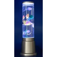 Xenon Wassersäulen Lampe Höhe 360 mm 5 x bunte Fische mit Netzteil, 3496
