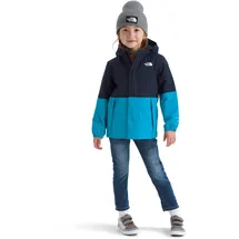 The North Face Kinder Warm Antora Rain Jacke, Summit Navy/Meridian Bl, 6 Jahre