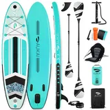 Aukai Stand Up Paddle Board Aukai Pro" mit Kajak-Sitz türkis