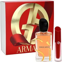 Giorgio Armani Sì Intense 2023 Eau de Parfum 100 ml + Lip Maestro Satin 4 ml Geschenkset