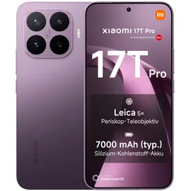 Xiaomi 17T Pro 12 GB RAM 512 GB Deep Violet