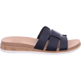 SKECHERS Damen Desert KISS Low Peak Look Schiebe-Sandalen, Black, 39 EU