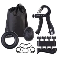 Speeron 6-teiliges Handtrainer-Set inkl. Handgriffstärker mit Zähler & Beutel