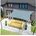 Rechteckig UV Schutz Garten 2x4 Graublau