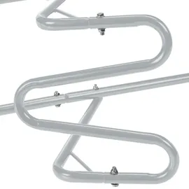 Relaxdays Müllpresse 34 cm Grau