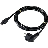 Sygonix SY-5178374 Notebook Netzkabel Schwarz 5 m