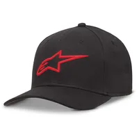 Alpinestars Ageless Curve Kappe, schwarz/rot Lxl,