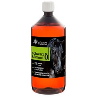Mituso Schwarzkümmelöl für Tiere, kaltgepresst & 100% rein, 1000