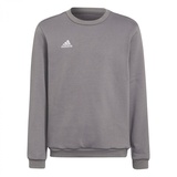 Adidas Entrada 22 Sweat Top, Team Grey Four, 15-16 Years