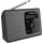 TechniSat DIGITRADIO 2 Tischradio DAB+, UKW DAB+, UKW, Bluetooth Weckfunktion Schwarz/Silber