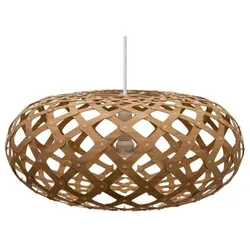 David Trubridge ltd - Kina Pendelleuchte Ø44 Bamboo David Trubridge