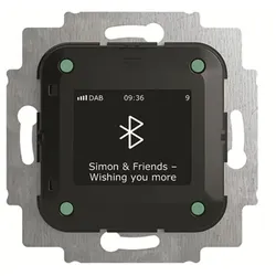 Busch-Jaeger 8217 U-101 Busch-Radio BTconnect DAB+ BT-Schnittstelle zur Musikwiedergabe