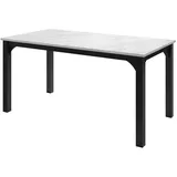 Mirjan24 Focus 160 - 198 x 76 x 90 cm schwarz/weiß