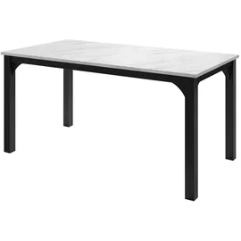 Mirjan24 Focus 160 - 198 x 76 x 90 cm schwarz/weiß