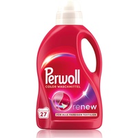 Perwoll Renew Color Waschmittel (27 Waschladungen), Feinwaschmittel reinigt schonend und erneuert Farben und Fasern, für alle farbigen Textilien, Waschmittel mit Triple Renew Technologie, 1 Stück