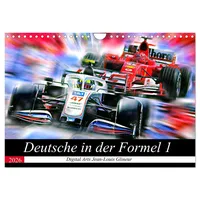 Calvendo Deutsche in der Formel 1 (Wandkalender 2026 DIN