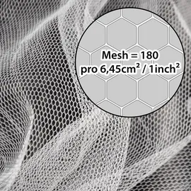 AMANKA Moskitonetz 12 m Weiß