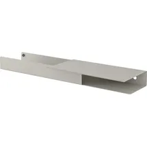 Muuto Folded Wandregal 62 x 5 x 5,4 cm Grau