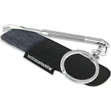 InstrumenteNrw Profi Zeckenentferner Zeckenhaken Schlüßelanhänger zum entfernen von Zecken bei Tieren mit Aufbewahrungsetui Alternative zu Zeckenzangen und Zeckenpinzetten