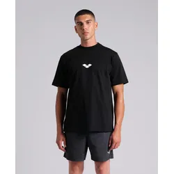 T-Shirt Herren arena Bedruckt - Black Graphene - M