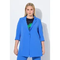 Ulla Popken Blazer in pfauenblau | 54-56
