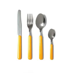 Excelsa Besteckset Of 24 Stück Fashion Stahl Gelb