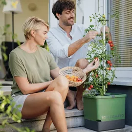 Gusta Garden Tom Tomato Pflanztopf 28 x 35 cm Blau