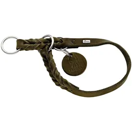 Hunter Dressurhalsung Solid Education oliv