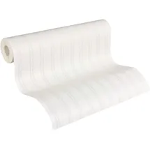 A.S. Création Meistervlies Vliestapete 10,05 m x 0,53 m 243515 weiß