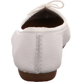 CLARKS Damen, Freckle Ice Ballerinas, White White Leather, 41 EU / 7 UK
