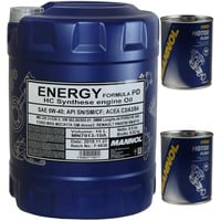 10L MANNOL Motoröl Energy Formula PD 5W-40 Motorspülung Motor Flush