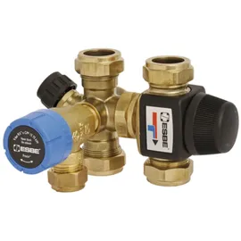 ESBE VMB423 Ventilblock DN20 mit Sicherheitsventil 7bar KLF 22 mm