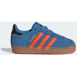 adidas Gazelle Comfort Closure Elastic Laces Kinder Focus Blue/Solar Orange/Core Black 21