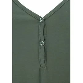 LASCANA Strandtop Flaschengrün 40/42