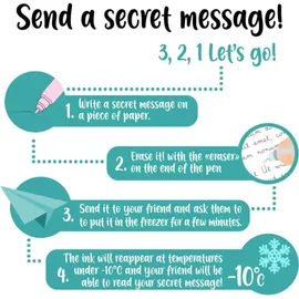 Legami Löschbarer Gelstift Wild 3 St.