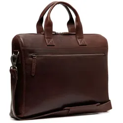 The Chesterfield Brand Levanto Laptopbag Brown ohne Rollen Laptoptasche