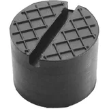 Gummiauflagen zum Reifenwechseln über 50 Varianten Rangierwagenheber Wagenheber Hebebühne Gummiklotz Auflage Unterstellbock Gummiblock Auto KFZ PKW Schutz Kratzer rund eckig (65x50 Nut+Waffel)