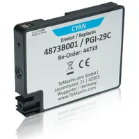 TonerPartner Kompatibel zu Canon 4873B001 / PGI-29C Tintenpatrone, cyan