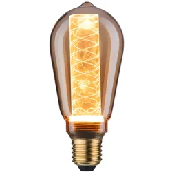 Inner Glow Edition LED Kolben  Innenkolben Spiralmuster E27 230V 230lm 4W 1800K Gold