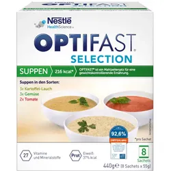 OPTIFAST SELECTION SUPPEN 8X55 g Pulver