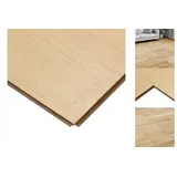 vidaXL Laminatboden 5 pcs Helles Ahorn 101 x 20 x 0,8 Cm Holzwerkstoff