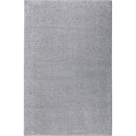 Bruno Banani Hochflor-Teppich BRUNO BANANI "Shaggy Soft" Gr. 1, grau (hellgrau), B:60cm H:30mm L:90cm, Kunstfaser, Teppiche, gewebt, Uni Farben, besonders weich und kuschelig, Kundenliebling