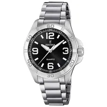 Festina Herrenuhr Klassik Armbanduhr Edelstahl silber UF20434/1 - Silber