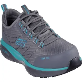 SKECHERS Work EBINAL ARCH FIT SR Damen S3 Arbeitsschuhe Grau/Blau 39 - 39